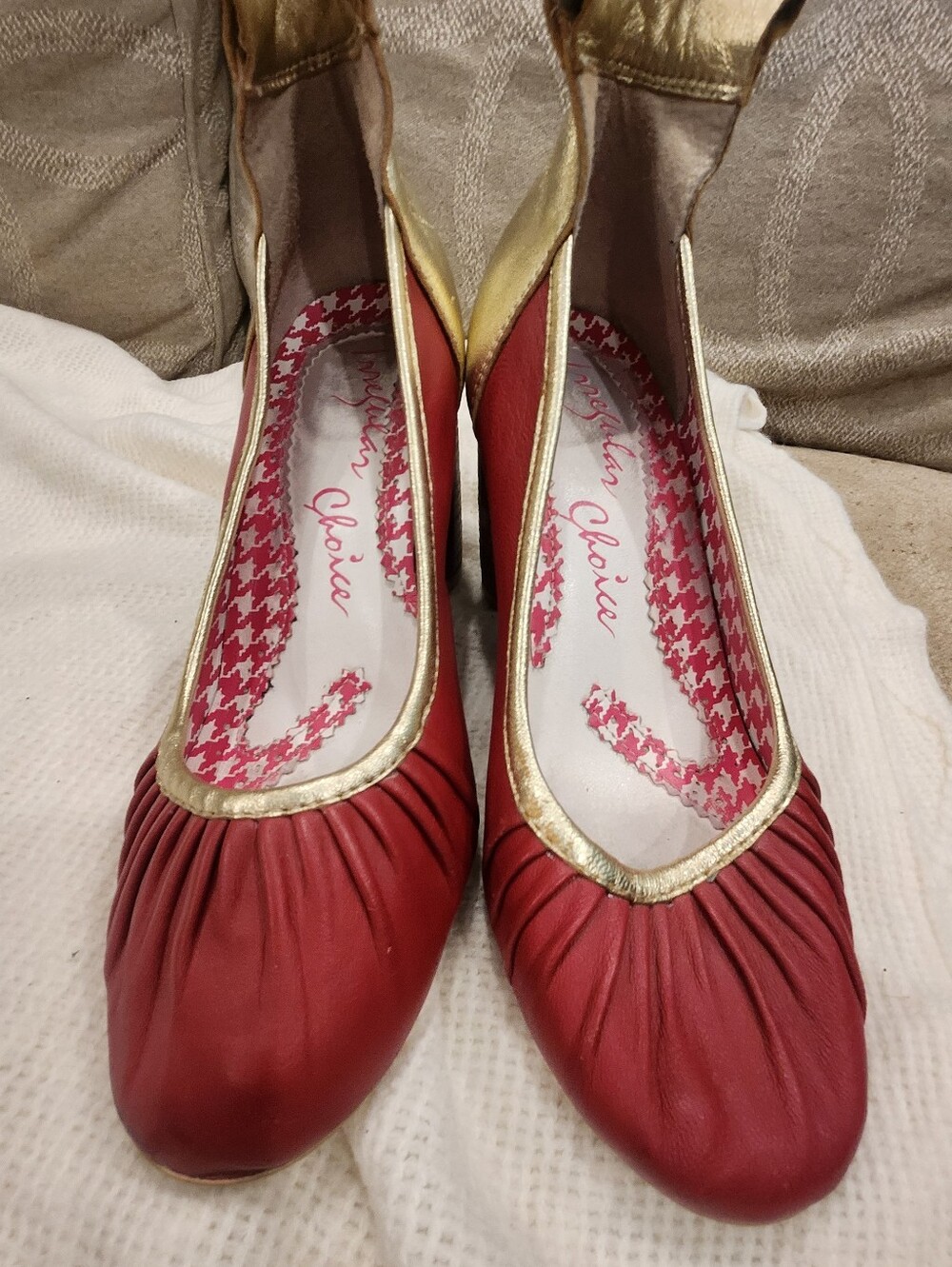 Irregular Choice Wonder Woman Inspo Heels Sz 39